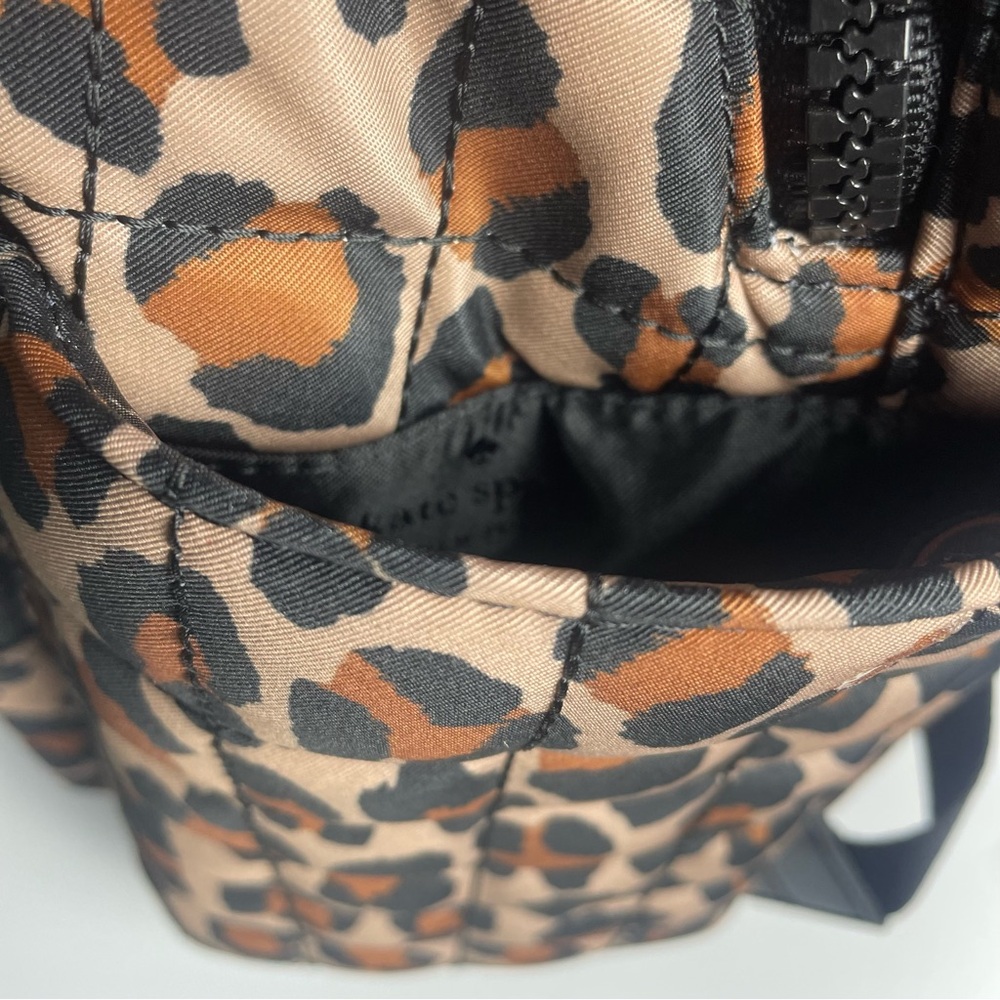 NWT Kate Spade Leopard Print Backpack - Picture 12 of 16